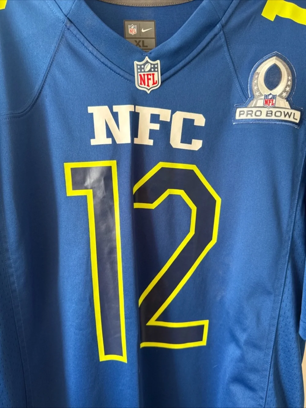Men’s Nike Aaron Rodgers Jersey Packers NFC 2017 Pro Bowl Jersey Sz XL RARE - Picture 2 of 6